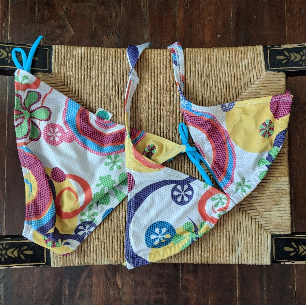 Surf diva 70's vibe bikini M